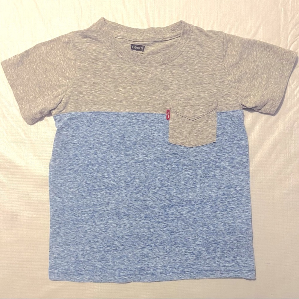 Levi’s Gray & Blue Boys Youth T-Shirt Size (6-7 Years)